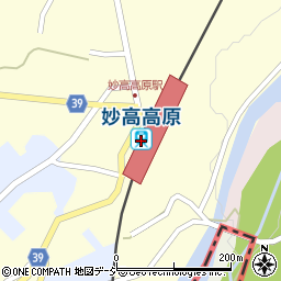 新潟県妙高市田口340周辺の地図