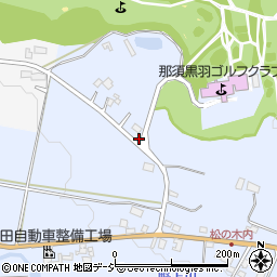 栃木県大田原市北野上888周辺の地図