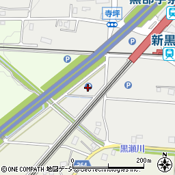 黒部市営新幹線駅第４駐車場周辺の地図