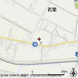 富山県黒部市若栗1256周辺の地図