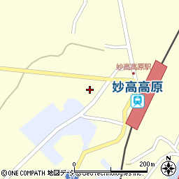 新潟県妙高市田口305-15周辺の地図