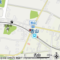 富山県黒部市若栗2788周辺の地図