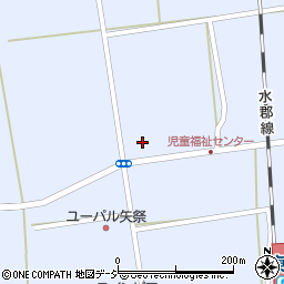 福島県東白川郡矢祭町東舘中新田周辺の地図