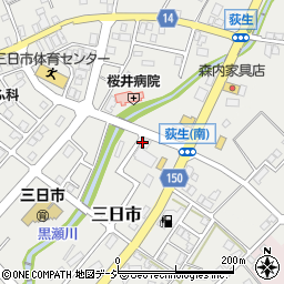 株式会社丸八　黒部支店周辺の地図