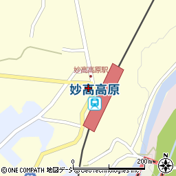 新潟県妙高市田口308周辺の地図