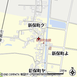 石川県羽咋市新保町ヤ55周辺の地図