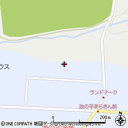 新潟県妙高市池の平周辺の地図
