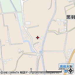 栃木県大田原市黒羽向町1105-5周辺の地図