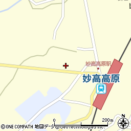 新潟県妙高市田口292周辺の地図