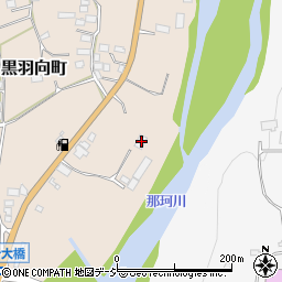 栃木県大田原市黒羽向町1161周辺の地図