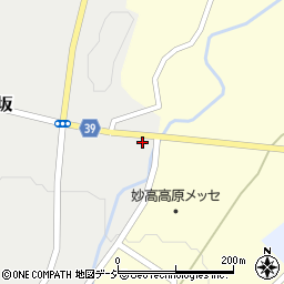 新潟県妙高市毛祝坂24-3周辺の地図