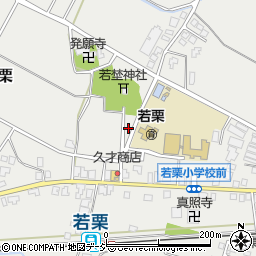 富山県黒部市若栗1316周辺の地図
