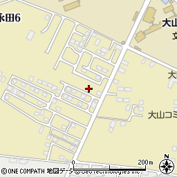 栃木県那須塩原市下永田6丁目1229周辺の地図
