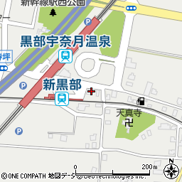 駅レンタカー黒部宇奈月温泉営業所周辺の地図