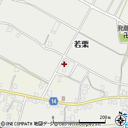 富山県黒部市若栗1249周辺の地図