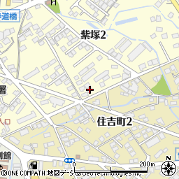 栃木県大田原市紫塚2丁目2577周辺の地図