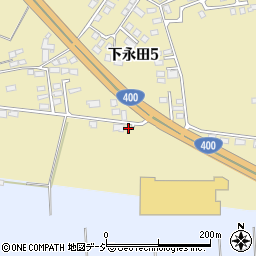 栃木県那須塩原市下永田5丁目1380周辺の地図