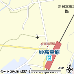 新潟県妙高市田口219-3周辺の地図