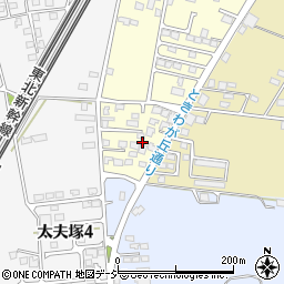 栃木県那須塩原市西幸町8周辺の地図