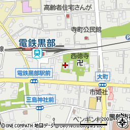 辻徳法寺周辺の地図
