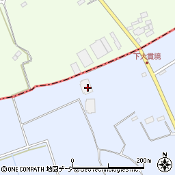 栃木県大田原市上石上1622周辺の地図