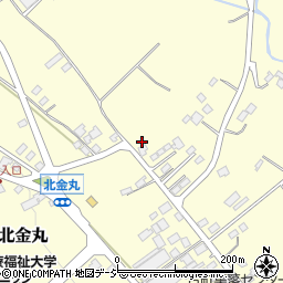 栃木県大田原市北金丸2017周辺の地図