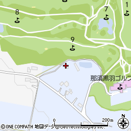 栃木県大田原市北野上318周辺の地図