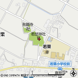 富山県黒部市若栗1294周辺の地図