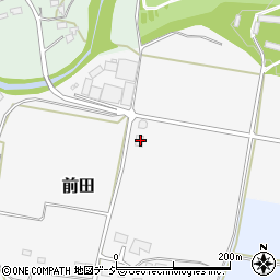 栃木県大田原市前田569-1周辺の地図