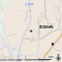 栃木県大田原市黒羽向町1121周辺の地図