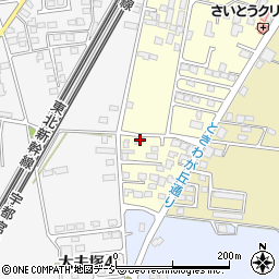 栃木県那須塩原市西幸町8-4周辺の地図