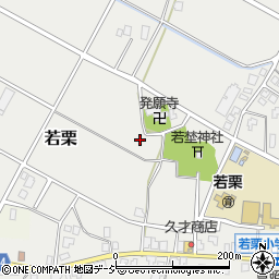 富山県黒部市若栗1234周辺の地図
