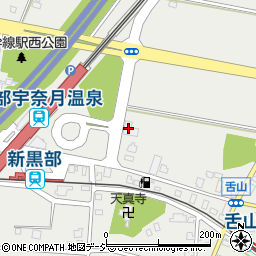 トヨタレンタリース富山黒部宇奈月温泉駅前店周辺の地図