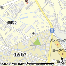 栃木県大田原市紫塚2丁目2567周辺の地図