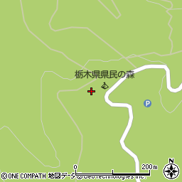 栃木県矢板市長井2927周辺の地図