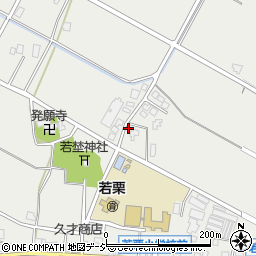 富山県黒部市若栗1169周辺の地図