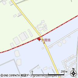 栃木県大田原市上石上1625-1周辺の地図