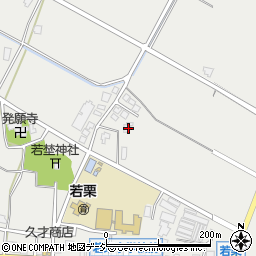 富山県黒部市若栗1163周辺の地図