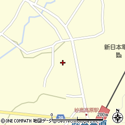 新潟県妙高市田口239周辺の地図