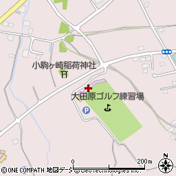 大田原ゴルフ練習場周辺の地図