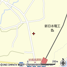 新潟県妙高市田口278-2周辺の地図