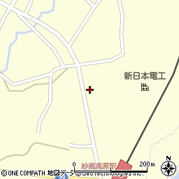 新潟県妙高市田口250周辺の地図