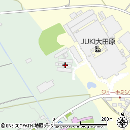 栃木県大田原市上奥沢1863周辺の地図