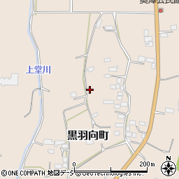 栃木県大田原市黒羽向町1251周辺の地図