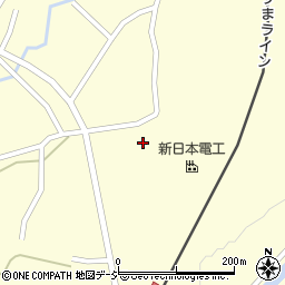 新潟県妙高市田口484周辺の地図