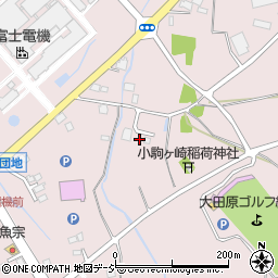 栃木県大田原市中田原700-11周辺の地図