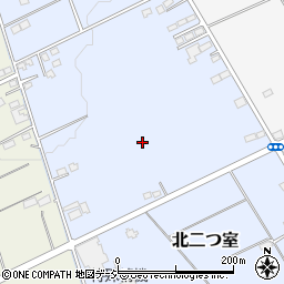 栃木県那須塩原市北二つ室周辺の地図