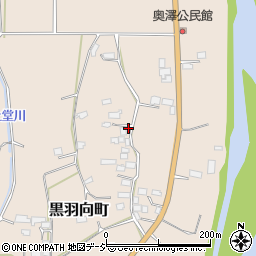栃木県大田原市黒羽向町1256周辺の地図