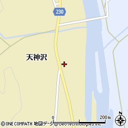 福島県東白川郡矢祭町関岡天神沢周辺の地図