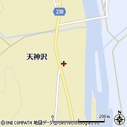 福島県矢祭町（東白川郡）関岡（天神沢）周辺の地図